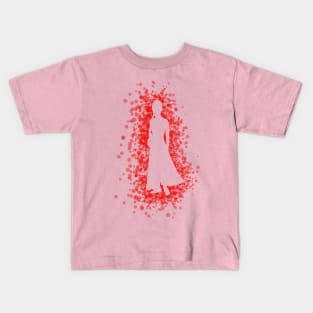 Slave Leia Splatter Kids T-Shirt